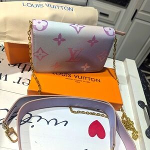 Louis Vuitton purse and wallet